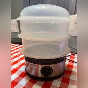 Aroma Silver Cookware Steamer